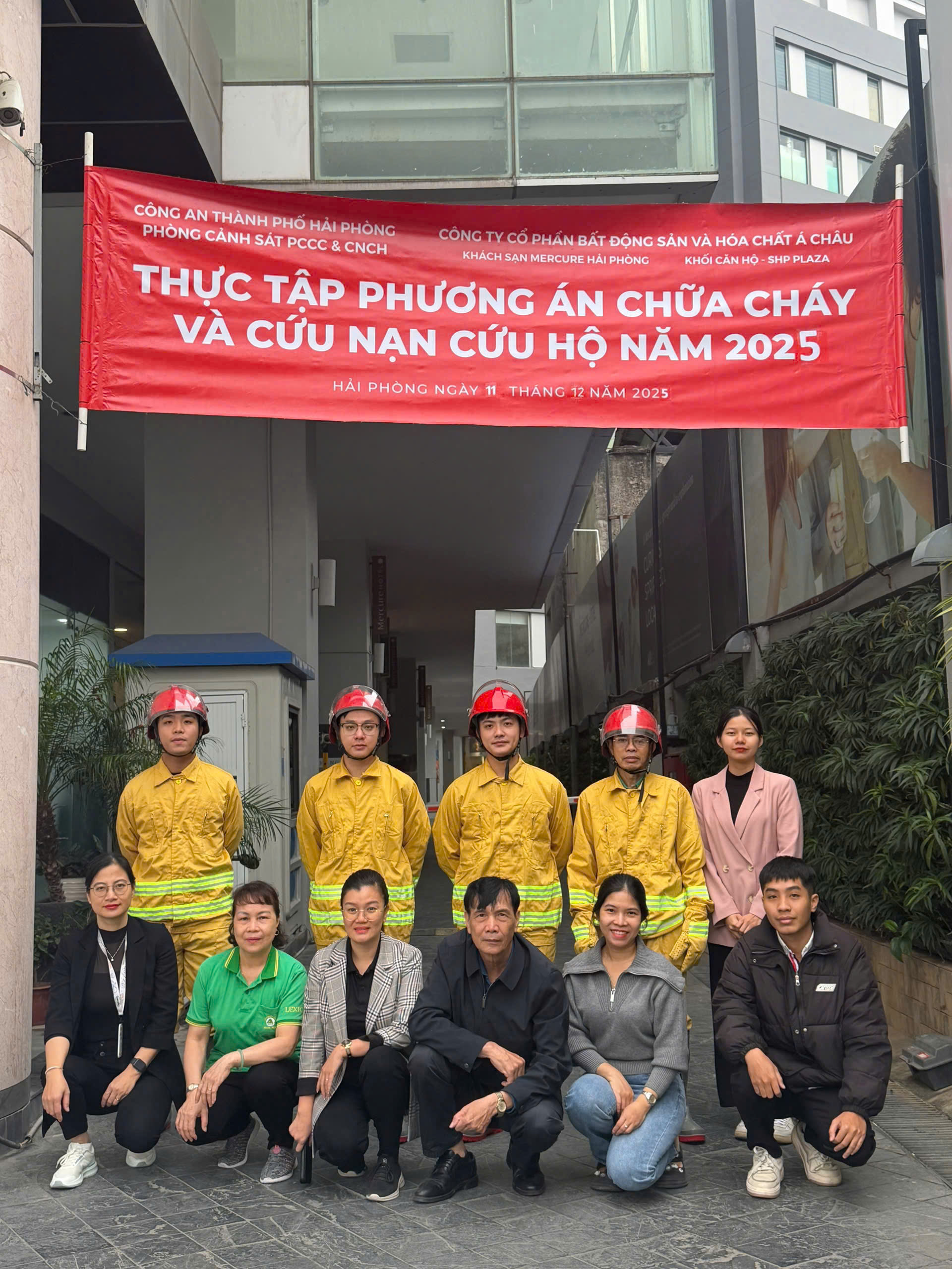 🔥 FIRE SAFETY DRILL AT SHP PLAZA – 2025 🔥