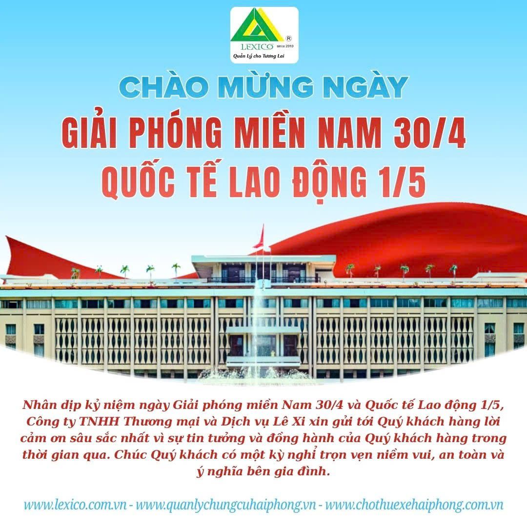 CELEBRATING THE 51ST ANNIVERSARY OF VIETNAM’S REUNIFICATION DAY (APRIL 30) & INTERNATIONAL LABOUR DAY (MAY 1) 🎉