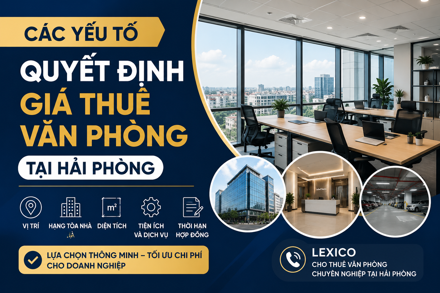 Factors That Determine Office Rental Prices in Hai Phong