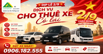 PRIVATE CAR WITH DRIVER – DOOR-TO-DOOR SERVICE IN HAI PHONG AND NEARBY PROVINCES