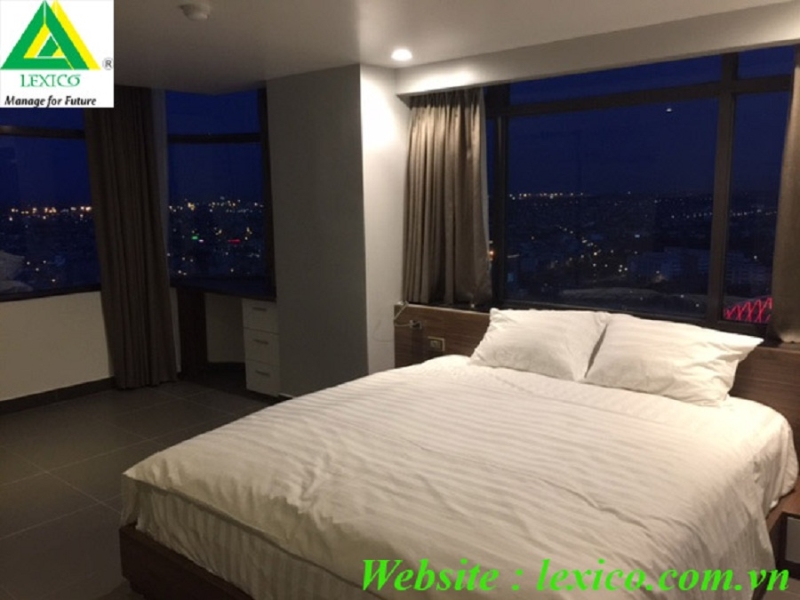 SomerSet apartment with 2 big bedrooms for rent in Hai Phong.