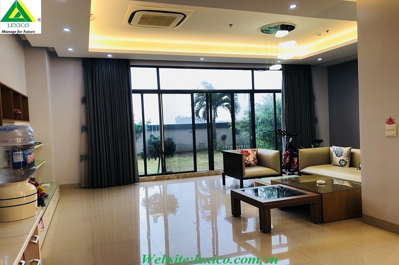 Apartment for 2 big bedrooms with garden for rent in Hai Phong