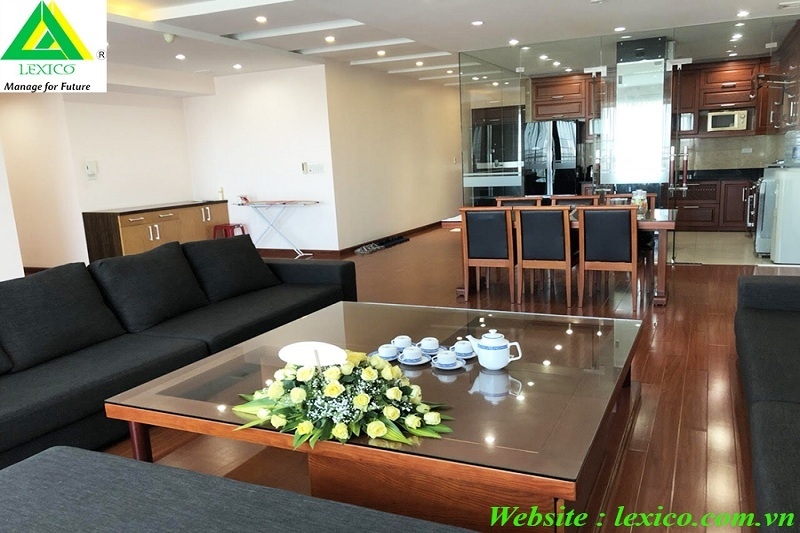 Apartment for 3 big bedrooms for rent in Hai Phong