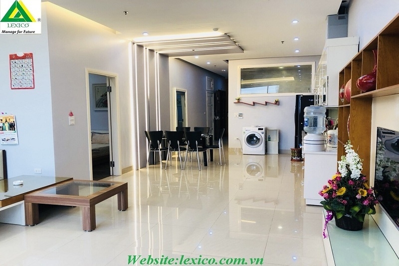 Apartment for 2 big bedrooms with garden for rent in Hai Phong