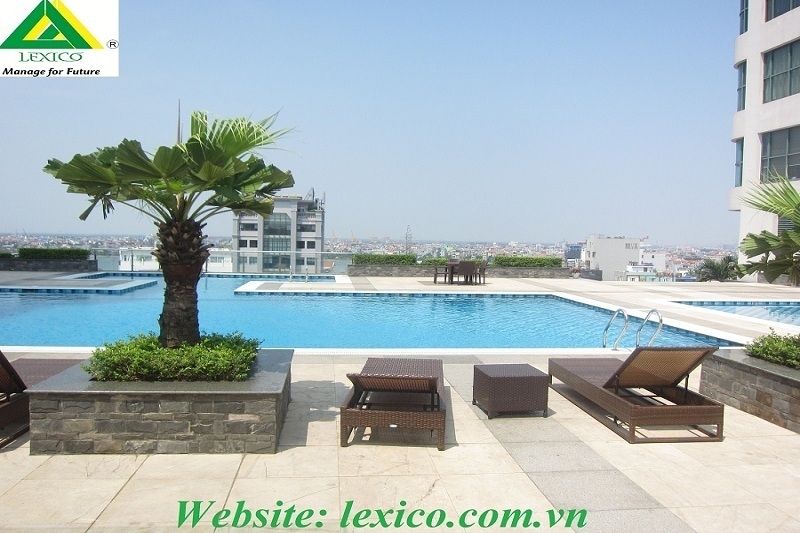 Apartment with 2 big bedrooms for rent in Hai Phong