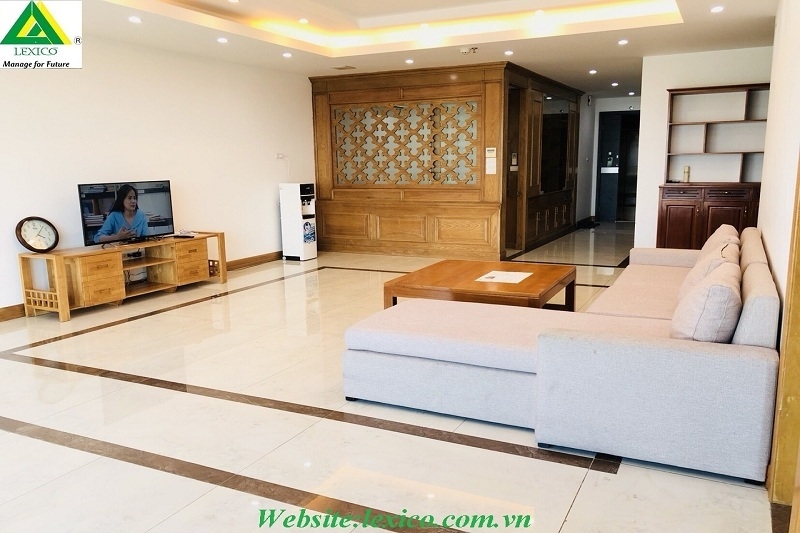 Luxury apartment with 3 super big bedrooms for rent in Hai Phong