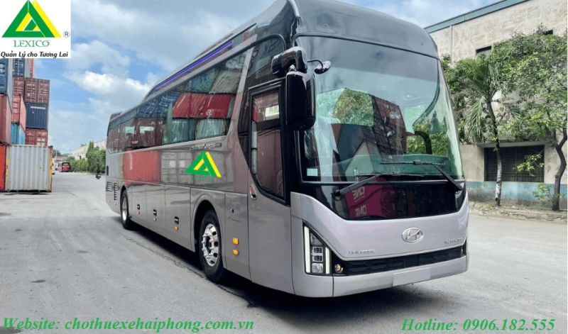 Big bus 47 seats For Rent in Hai Phong
