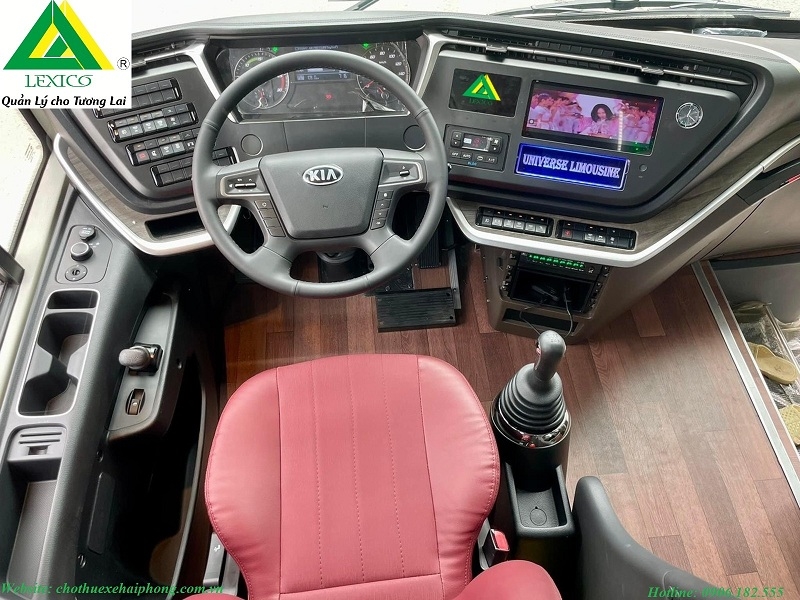 Big bus 47 seats For Rent in Hai Phong