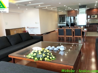 Apartment for 3 big bedrooms for rent in Hai Phong